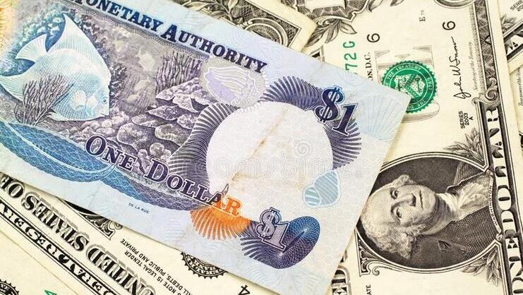 picture of the KYD and USD bills together