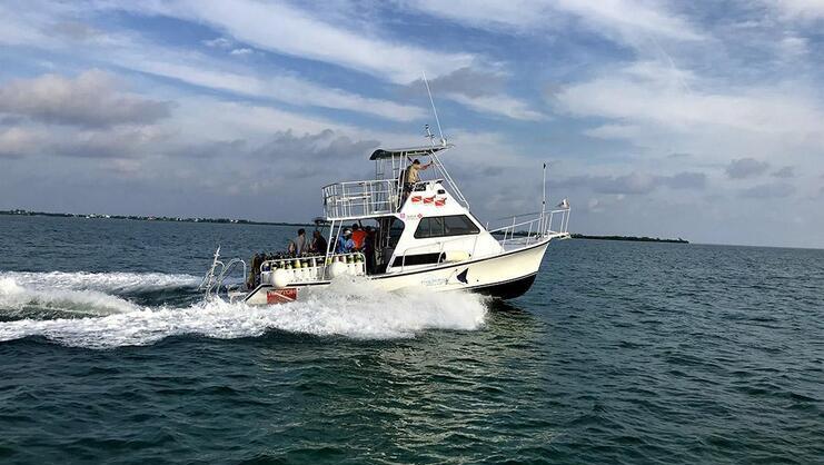 picture of boat in water